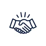 shake hands partnership deal